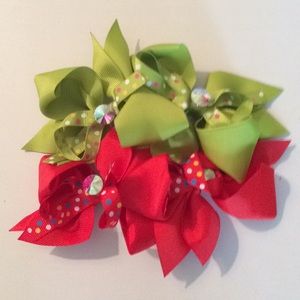 BOGO 2/$7 Bows Free Pk Ponytail Holders